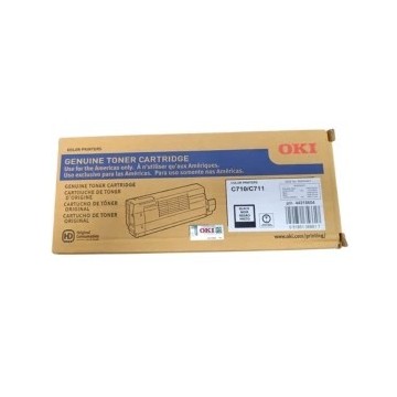 Toner Oki C711DN Negro - 44318604
