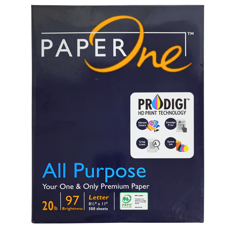 Resma Papel Carta Paper One